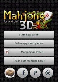 Обложка игры Mahjong 3D