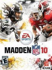 Обложка игры Madden NFL 10