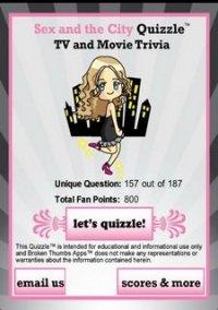 Обложка игры Sex and the City Quizzle