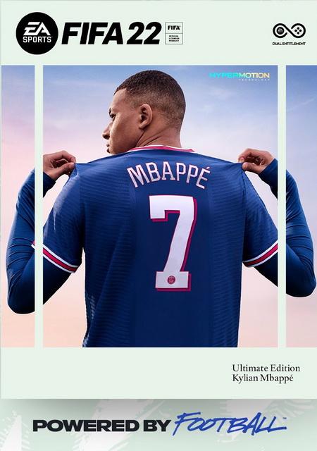 Обложка игры FIFA 22