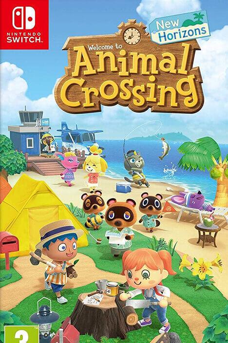 Обложка игры Animal Crossing: New Horizons