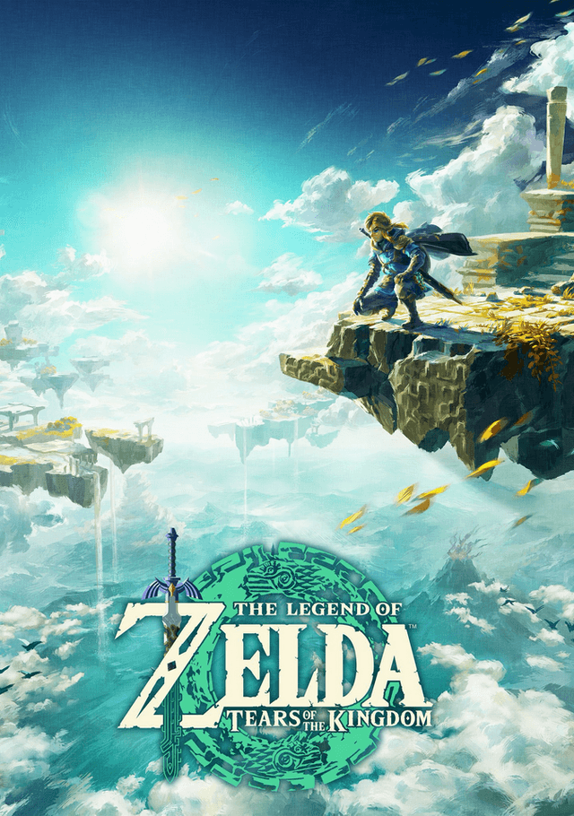 Обложка игры The Legend of Zelda: Tears of the Kingdom