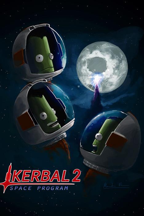 Обложка игры Kerbal Space Program 2