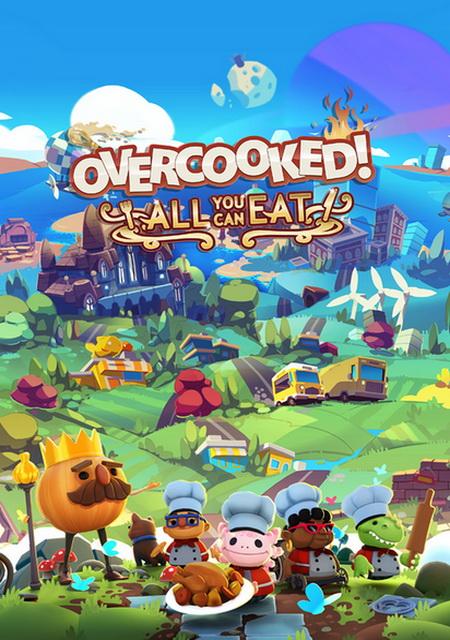 Обложка игры Overcooked! All You Can Eat