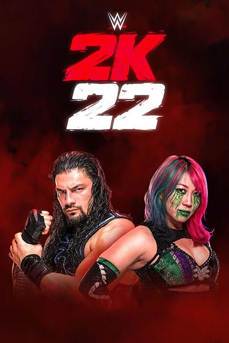 Обложка игры WWE 2K22