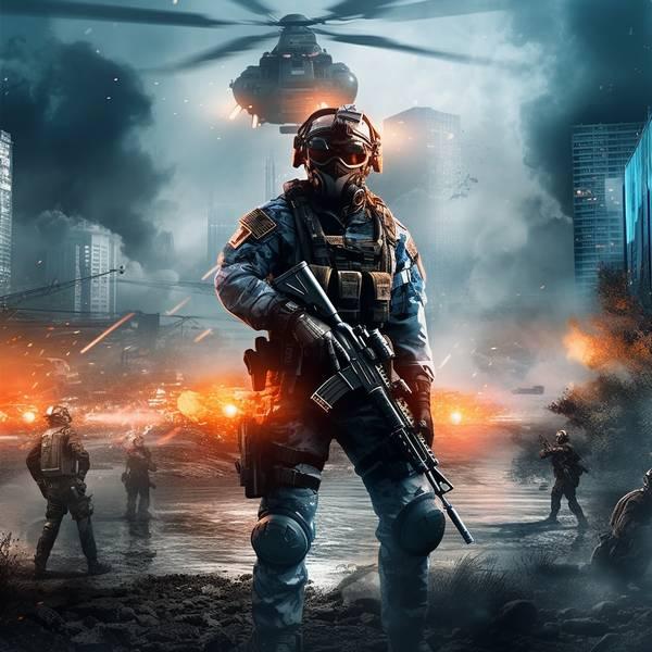 Обложка Battlefield 2042 взрывает игровой мир с пятым сезоном "Новый Рассвет"