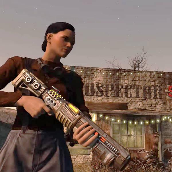 Обложка Моддеры добавляют классическое оружие из Fallout: New Vegas в Fallout 4
