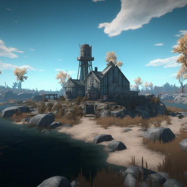 Обложка Фанатский проект превращает остров в Fallout 4 в оживленный город