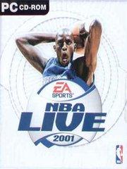 Обложка игры NBA Live 2001
