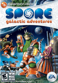 Обложка игры Spore: Galactic Adventures (Spore: Космические приключения)