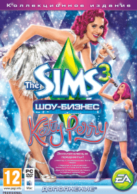 Обложка игры The Sims 3: Шоу-бизнес 