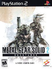 Обложка игры Metal Gear Solid 2: Substance