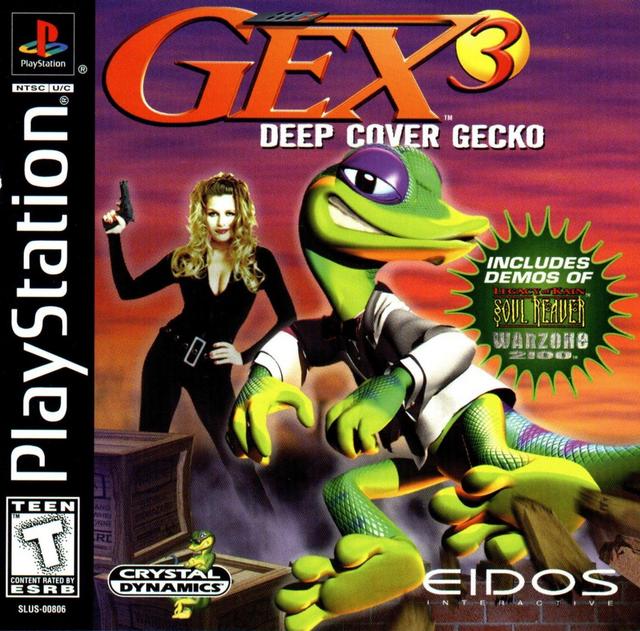 Обложка игры Gex 3: Deep Cover Gecko