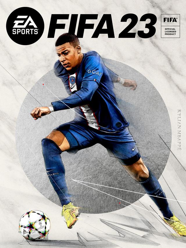 Обложка игры FIFA 23