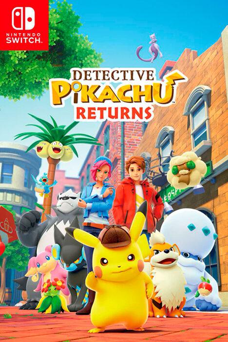 Обложка игры Detective Pikachu Returns