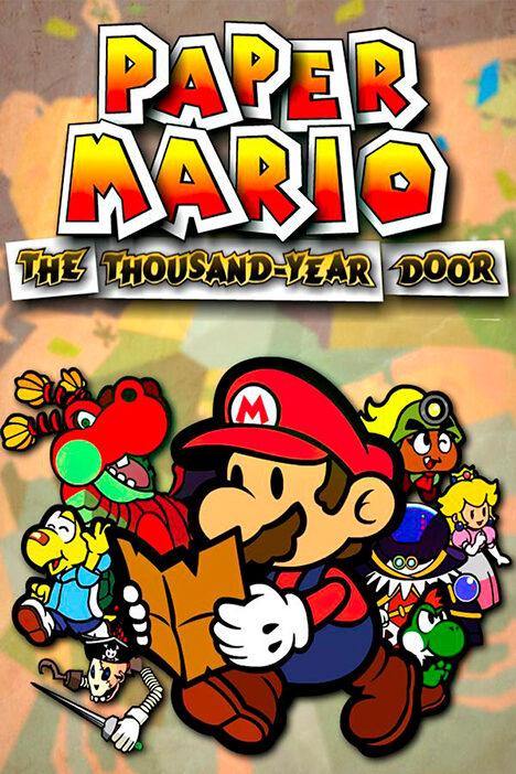 Обложка игры Paper Mario: The Thousand-Year Door (2024)