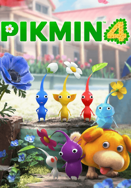 Обложка игры Pikmin 4