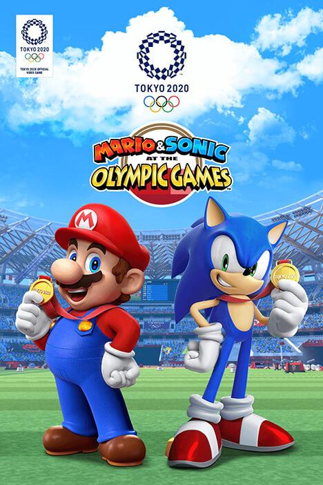 Обложка игры Mario & Sonic at the Olympic Games Tokyo 2020